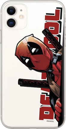 Etui Deadpool 002 Marvel Nadruk częściowy Przeźroczysty Producent: Samsung, Model: S20 / S11E