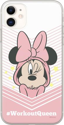 Etui Minnie 053 Disney Nadruk pełny Biały Producent: Samsung, Model: GALAXY NOTE 20