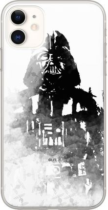 Etui Darth Vader 008 Star Wars Nadruk pełny Biały Producent: Samsung, Model: A70