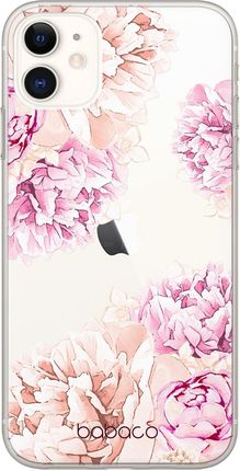 Etui Kwiaty 001 Babaco Nadruk częściowy Przeźroczysty Producent: Samsung, Model: S20 ULTRA / S11 PLUS