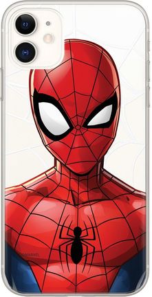 Etui Spider Man 012 Marvel Nadruk częściowy Przeźroczysty Producent: Samsung, Model: A70