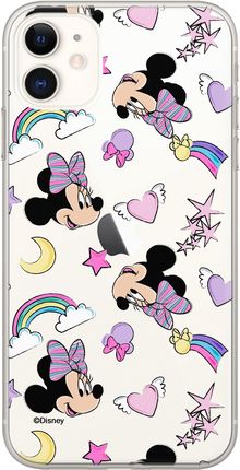 Etui Minnie 031 Disney Nadruk częściowy Przeźroczysty Producent: Samsung, Model: A10