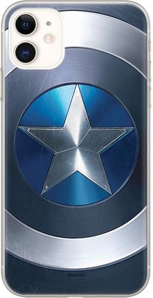 Etui Kapitan Ameryka 005 Marvel Nadruk pełny Niebieski Producent: Samsung, Model: S21 FE