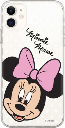 Etui Minnie 008 Disney Nadruk częściowy Przeźroczysty Producent: Samsung, Model: M21 / M30S