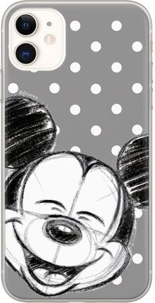 Etui Mickey 010 Disney Nadruk pełny Szary Producent: Samsung, Model: GALAXY NOTE 20