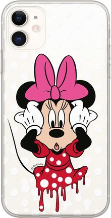 Etui Minnie 016 Disney Nadruk częściowy Przeźroczysty Producent: Samsung, Model: S10e