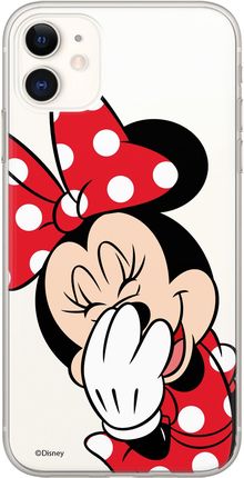 Etui Minnie 006 Disney Nadruk częściowy Przeźroczysty Producent: Samsung, Model: S10e