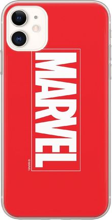 Etui Marvel 001 Marvel Nadruk pełny Czerwony Producent: Samsung, Model: S21 PLUS
