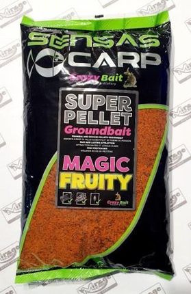 Y Zanęta Sensas Super Pellet Magic Fruit Groundbait 1Kg 401917