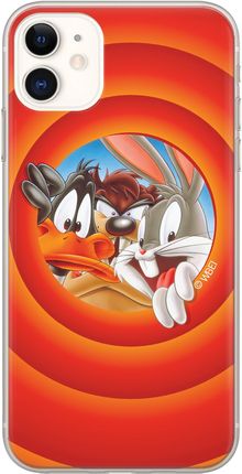 Etui Looney Tunes 002 Looney Tunes Nadruk pełny Pomarańczowy Producent: Samsung, Model: A7 2017/ A720F
