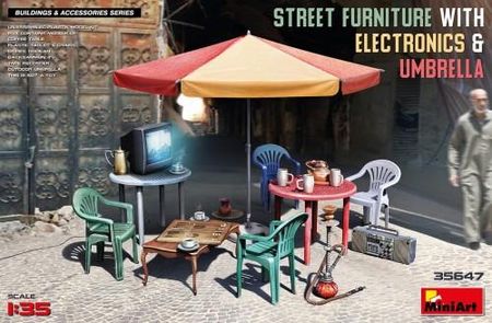 Miniart 35647 Street Furniture
