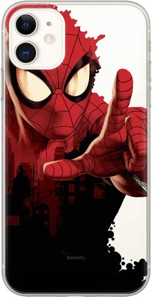 Etui Spider Man 006 Marvel Nadruk częściowy Przeźroczysty Producent: Samsung, Model: S10e
