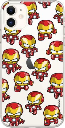 Etui Iron Man 031 Marvel Nadruk częściowy Przeźroczysty Producent: Samsung, Model: S20 FE / S20 FE 5G