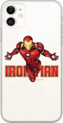 Etui Iron Man 030 Marvel Nadruk częściowy Przeźroczysty Producent: Samsung, Model: S10 Lite/A91