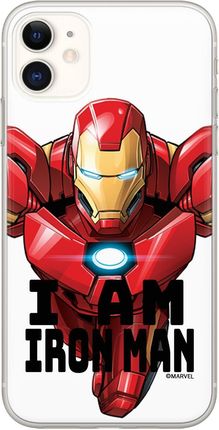 Etui Iron Man 029 Marvel Nadruk częściowy Przeźroczysty Producent: Samsung, Model: S10 Lite/A91