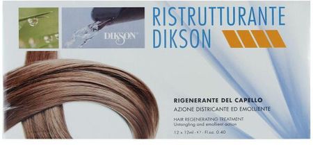 Dikson Kuracja regenerująca do włosów Ristrutturante 12x12ml