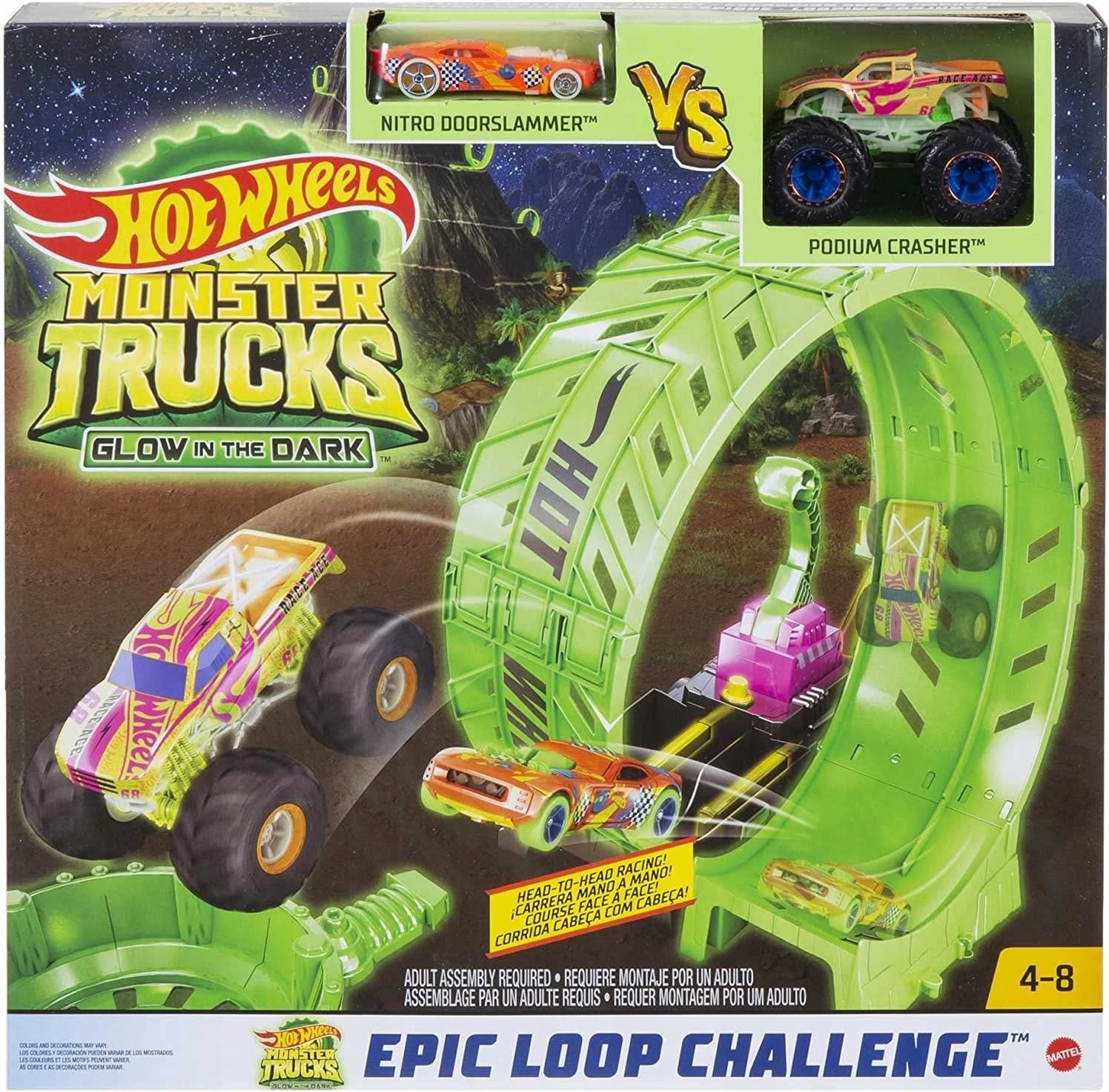 Hot Wheels - Monster Trucks - Police Gjf26 - MP Brinquedos