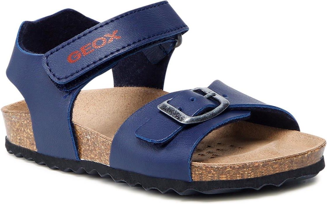 Sandały GEOX - B S. Chalki B. A B922QA-000BC C4244 S Navy/Dk Red - Ceny ...