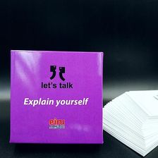 Karty Konwersacyjne - Lets talk mini - EXPLAIN YOURSELF