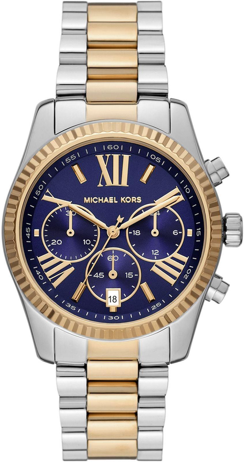 Zegarek michael kors 2024 z niebieska tarcza