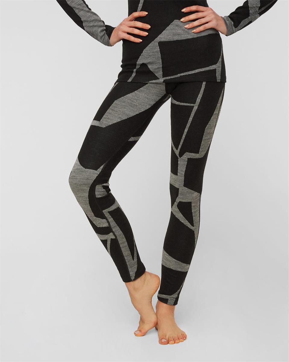 Icebreaker 250 Vertex Leggings Landscapes W Black/J