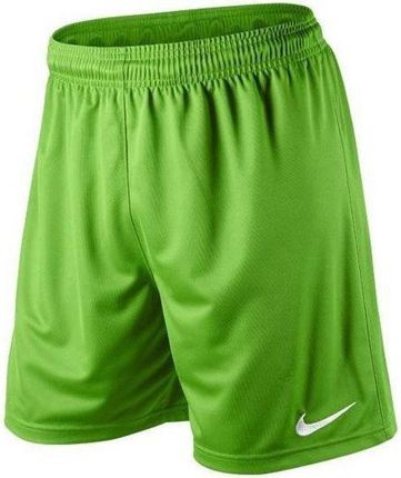 Nike Spodenki Piłkarskie Park Knit Short Junior Zielone S 448263 350