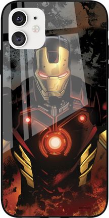 Etui Iron Man 023 Marvel Premium Glass Wielobarwny Producent: Huawei, Model: P20
