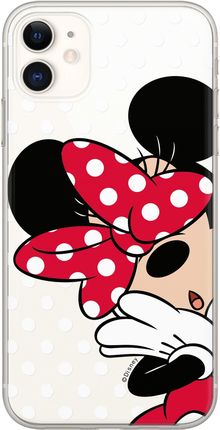 Etui Minnie 003 Disney Nadruk częściowy Przeźroczysty Producent: Huawei, Model: P30