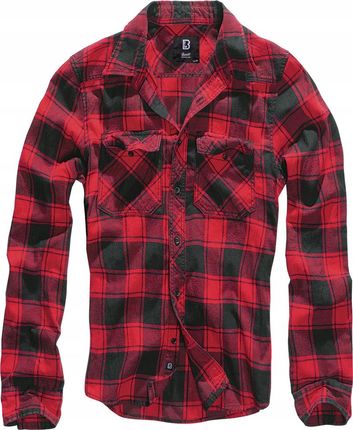 Koszula Brandit Checkshirt red/black 4XL