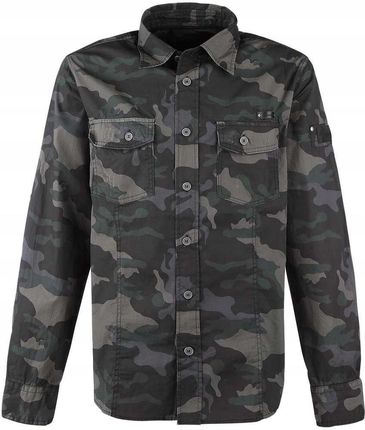 Koszula Brandit SlimFit Shirt Darkcamo XL