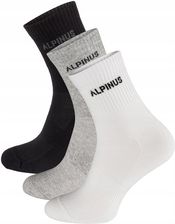 Zdjęcie Skarpety Alpinus Alpamayo 3pack roz. 43-46 cz/sz/b - Zelów