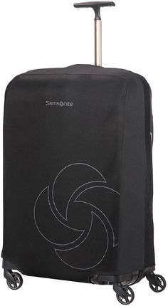 Pokrowiec na walizkę Samsonite Global Ta Foldable Luggage Cover M - black
