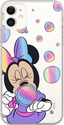 Etui Minnie 052 Disney Nadruk częściowy Przeźroczysty Producent: Huawei, Model: P30