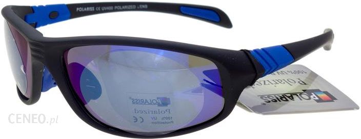 Męskie okulary przeciwsłoneczne polaryzacyjne dla sportowców lustrzanki POLARISS POL 944 N