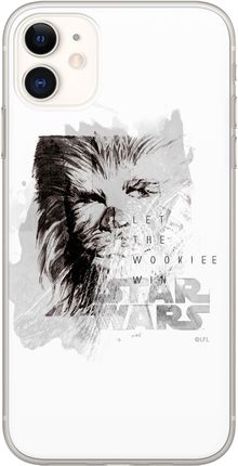 Etui Chewbacca 004 Star Wars Nadruk pełny Biały Producent: Huawei, Model: P20 LITE