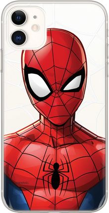 Etui Spider Man 012 Marvel Nadruk częściowy Przeźroczysty Producent: Huawei, Model: P20 LITE