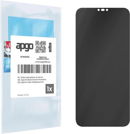 Filtr Prywatyzujący Privacy 7H Do Huawei P20 Lite - Apgo Flexible Glass Niepękający