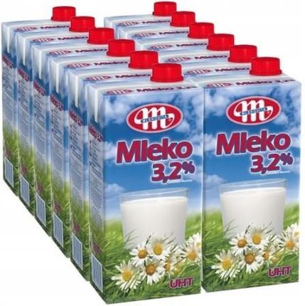 Mleko UHT 1l x 12 Zgrzewka 