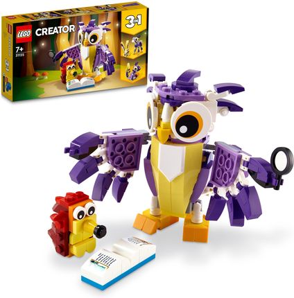 LEGO Creator 3 w 1 31125 Fantastyczne leśne stworzenia