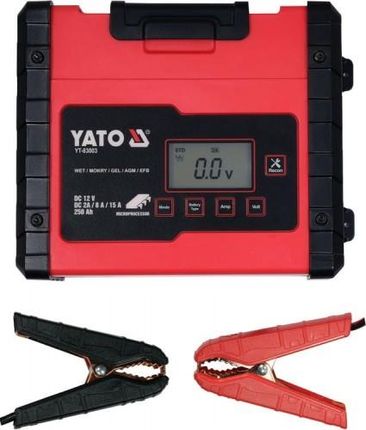 Yato Prostownik Elektroniczny 12V/2A/8A/15A Yt-83003