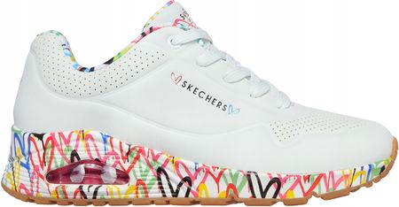 Buty damskie Skechers Uno 155506-WHT