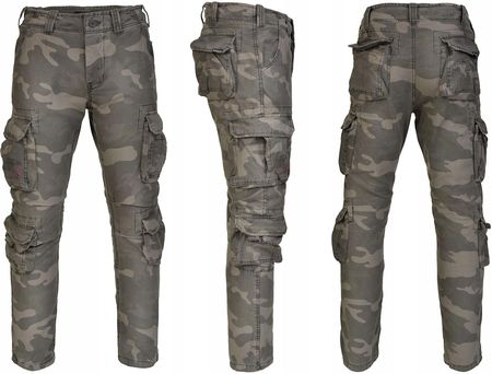 Spodnie Slim Surplus Airborne Slimmy BLACKCamo L