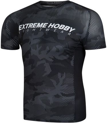 Extreme Hobby Koszulka Termoaktywna Techniczna Treningowa Męska Z Krótkim Rękawem Havoc Czarny