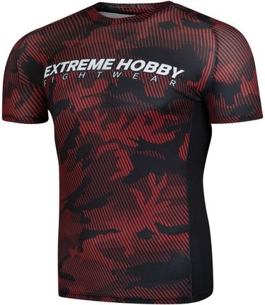 Extreme Hobby Koszulka Termoaktywna Techniczna Treningowa Męska Z Krótkim Rękawem Havoc Czerwony