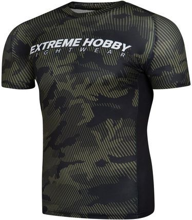 Extreme Hobby Koszulka Termoaktywna Techniczna Treningowa Męska Z Krótkim Rękawem Havoc Khaki