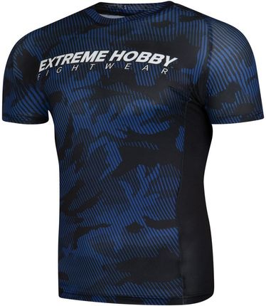 Extreme Hobby Koszulka Termoaktywna Techniczna Treningowa Męska Z Krótkim Rękawem Havoc Niebieski
