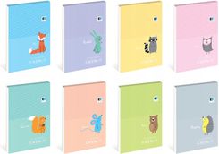 Zdjęcie Notes Zeszyt W Kratkę A7 50 Kartek Pastel 5Sztuk - Nowa Dęba