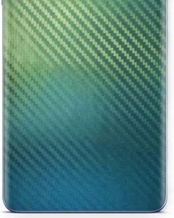 Folia naklejka skórka strukturalna na TYŁ do Samsung Galaxy Tab S7 FE 5G -  Carbon Kameleon CAKA1 - apgo SKINS