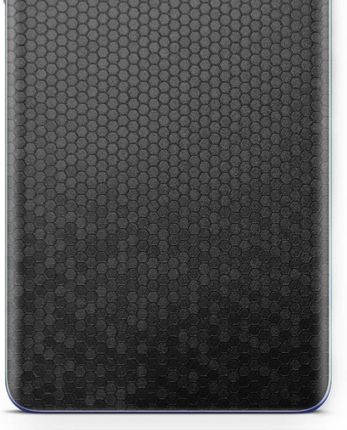 Folia naklejka skórka strukturalna na TYŁ do Samsung Galaxy Tab S7 FE 5G -  Plaster Miodu Czarny - apgo SKINS