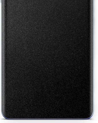 Folia naklejka skórka strukturalna na TYŁ do Samsung Galaxy Tab S7+ 5G -  Czarny Pastel Matowy Chropowaty Baranek - apgo SKINS